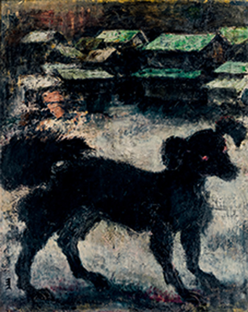 《犬》東京国立近代美術館蔵